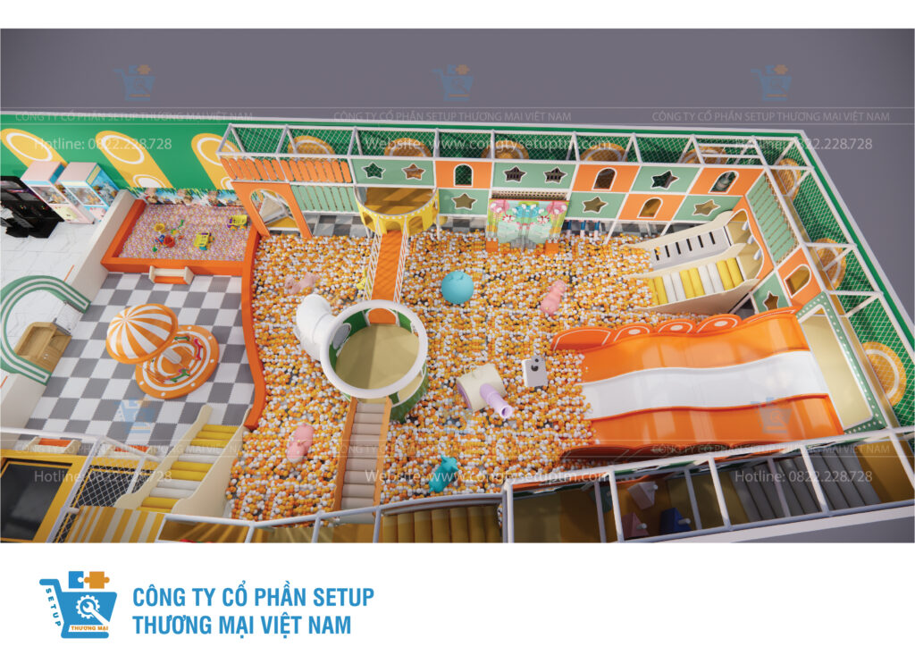 THI CÔNG KHU VUI CHƠI THẾ GIỚI TUỔI THƠ TẠI KHU VUI CHƠI THANH LIÊM – HÀ NAM