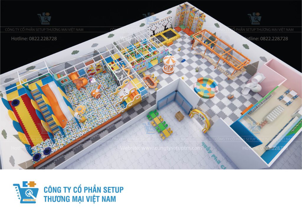 Thiết kế khu vui chơi cho bé của Anh Thắng – Quảng Nam